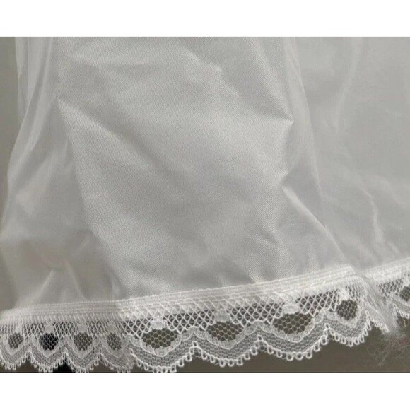 David’s Bridal White Crinoline Petticoat 6 NWT Wedding Dress Slip 2-Tier Prom - Picture 5 of 8